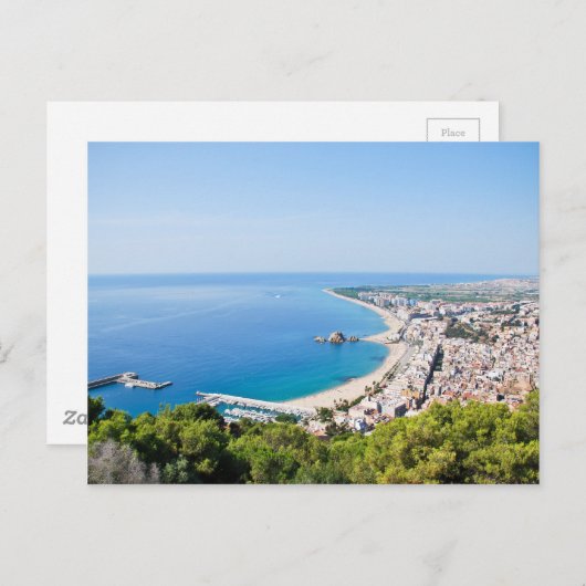 Carte Postale Côte espagnole (Devant / Derrière)