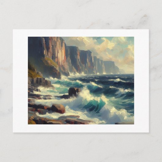 Carte Postale Côte Est de Terre-Neuve (Devant)