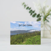 Carte Postale Côte Est du Canada (Debout devant)
