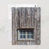 Carte Postale Côté Grange Avec Fenêtre (Devant / Derrière)