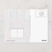 Carte Postale Côté Grange Avec Fenêtre (Dos)