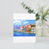 Carte Postale Côte grecque (Debout devant)