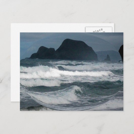 Carte Postale Côte hawaïenne (Devant / Derrière)