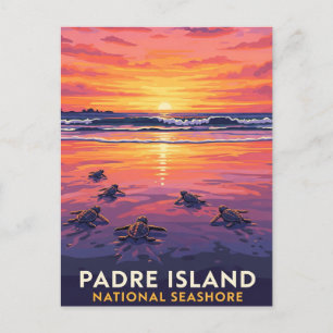 Carte Postale Côte nationale de l'île de Padre