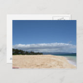 Carte Postale côte nord hawaii (Devant / Derrière)