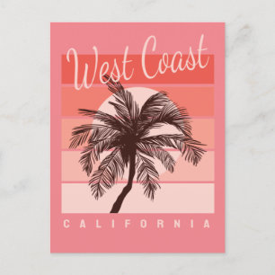 Carte Postale côte ouest californie