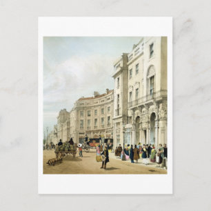 Carte Postale Côté ouest du cirque régent étendu de John Nash