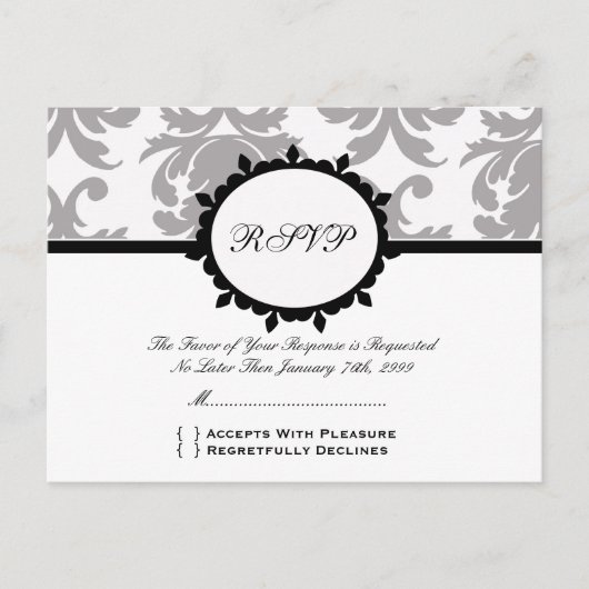 Carte postale COTE RSVP (Devant)