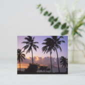 Carte Postale Côte Saint-Kitts (Debout devant)