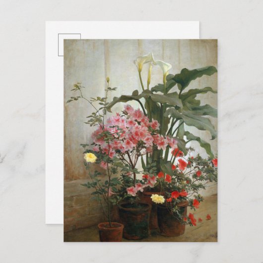 Carte Postale Côté serre par George Cochran Lambdin (Devant / Derrière)