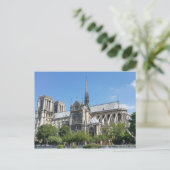 Carte Postale Côté Sud De Notre Dame Cathédrale De Paris (Debout devant)