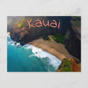 Carte Postale Côte tropicale de l'île d'Hawaï