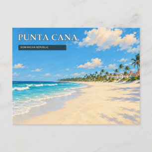 Carte Postale Côte Turquoise de Punta Cana
