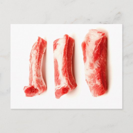 Carte Postale Côtes de rechange brutes (Devant)