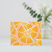 Carte Postale Cotés orange funky (Debout devant)