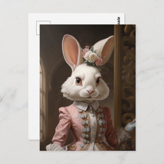 Carte Postale Cotillion Bunny (Devant / Derrière)