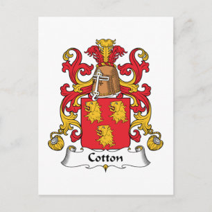 Carte Postale Coton Family Crest
