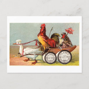 Carte Postale Coton vintage de bascule de Clark