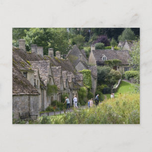Carte Postale Cotswold maisons en pierre dans le village de