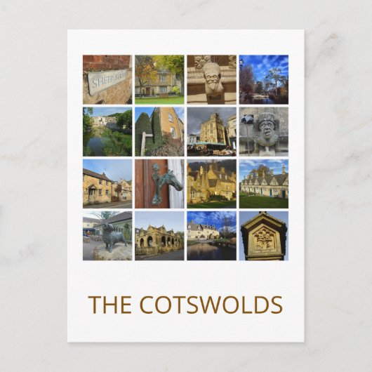 Carte Postale Cotswolds (Devant)