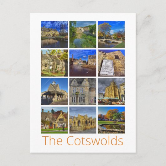 Carte Postale Cotswolds (Devant)