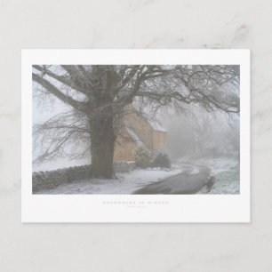 Carte Postale Cotswolds en hiver