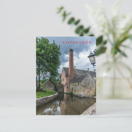 Carte postale Cotswolds Lower Slaughter (Debout devant)