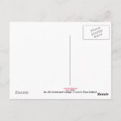 carte postale cottage (Dos)