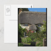 Carte Postale Cottage à chaume (Devant / Derrière)