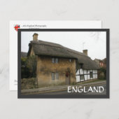 Carte Postale Cottage à chaume (Devant / Derrière)
