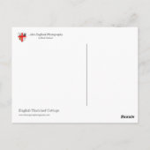 Carte Postale Cottage à chaume (Dos)