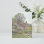 Carte Postale Cottage à Chiddingfold (Debout devant)