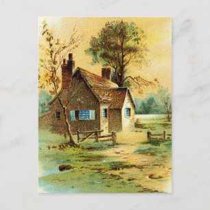 Carte Postale Cottage Accueillant