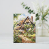 Carte Postale Cottage anglais (Debout devant)