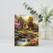 Carte Postale Cottage anglais (Debout devant)