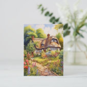 Carte Postale Cottage anglais (Debout devant)