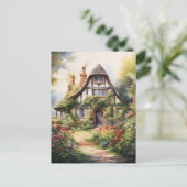 Carte Postale Cottage anglais (Debout devant)