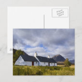 Carte Postale Cottage Blackrock, Glencoe (Devant / Derrière)