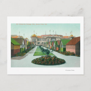 Carte Postale Cottage City Avenue ViewSanta Cruz, CA