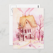 Carte Postale Cottage mignon (Devant / Derrière)