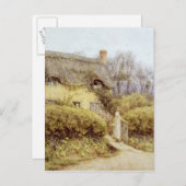 Carte Postale Cottage près de Freshwater (Devant / Derrière)