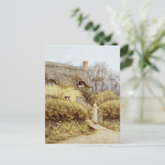 Carte Postale Cottage près de Freshwater (Debout devant)