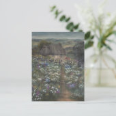 Carte Postale Cottage sur une colline (Debout devant)