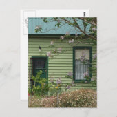 Carte Postale Cottage vert (Devant / Derrière)
