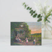 Carte Postale Cottage vintage (Debout devant)