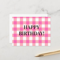 Cottagecore En vichy rose