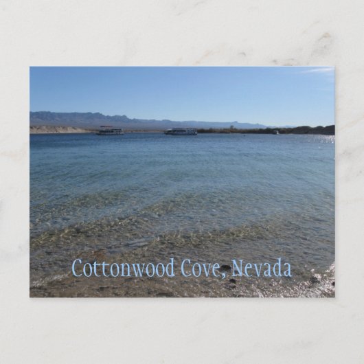 Carte Postale Cottonwood Cove (Devant)