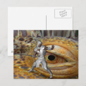 Carte Postale Couche de dragon (Devant / Derrière)