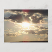 Carte Postale Couché de Soleil (Devant)