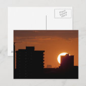 Carte Postale Couché de soleil de Floride (Devant / Derrière)